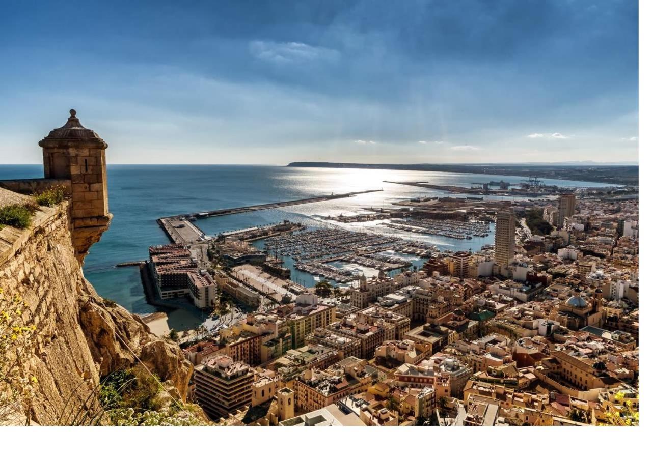 Luxury New Loft City Centre & Castle, Alicante Exterior foto